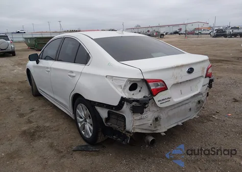 2017 Subaru Legacy 2.5I Premium z USA, uszkodzony, nr VIN 4S3BNAF65H3045456